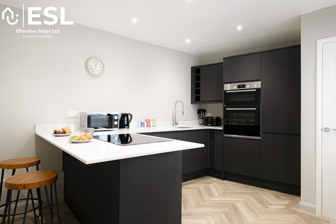 Comfy Modern 2 Bedroom Duplex Apartment With Sun Terrace ชรูว์สเบอรี ภายนอก รูปภาพ