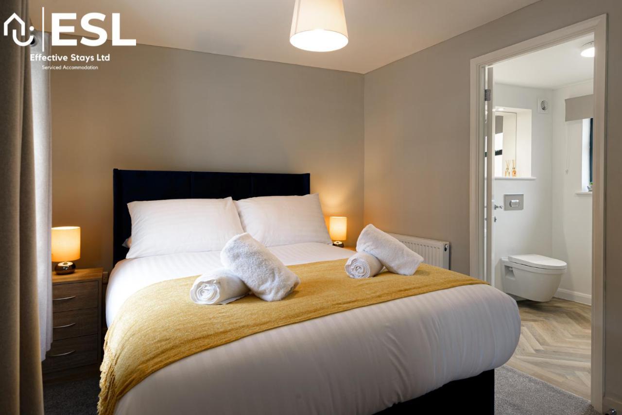 Comfy Modern 2 Bedroom Duplex Apartment With Sun Terrace ชรูว์สเบอรี ภายนอก รูปภาพ