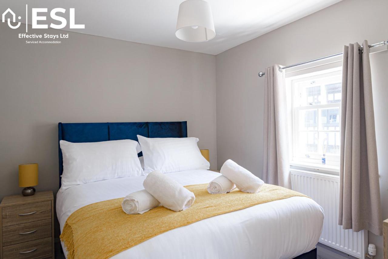 Comfy Modern 2 Bedroom Duplex Apartment With Sun Terrace ชรูว์สเบอรี ภายนอก รูปภาพ